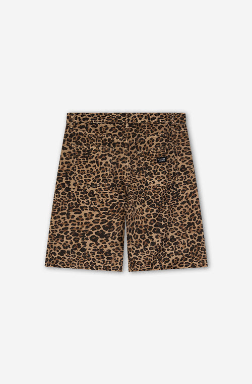 Bermuda Losse Leopard Brown