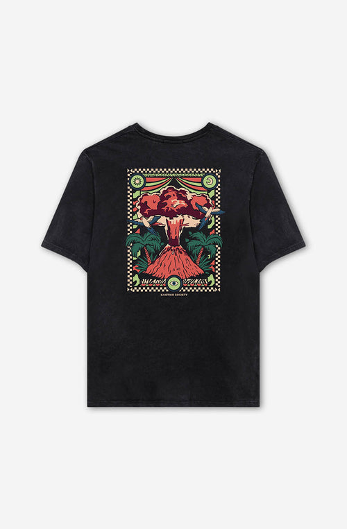 Washed Volcanic Symphony Black T-shirt