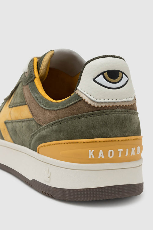 Kaotiko Boston Vega Khaki Sneakers