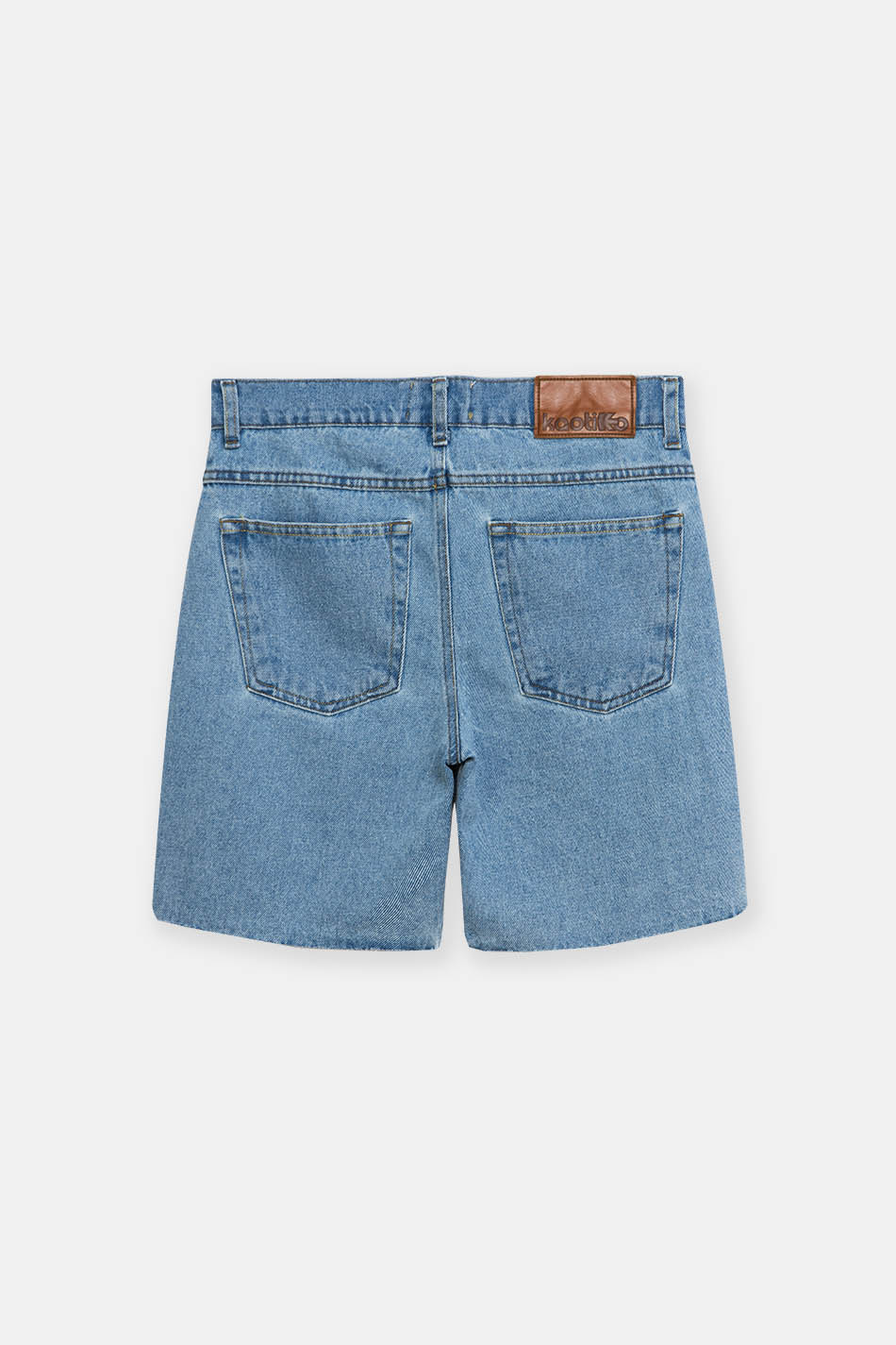 Baggy Denim Bermudes