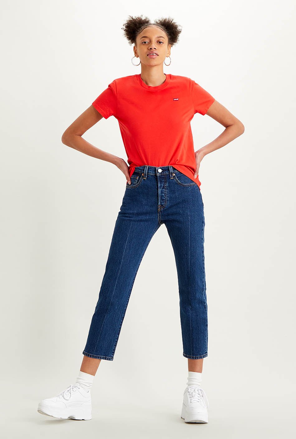 T-shirt Levi's The Perfect Tee Rouge Coquelicot