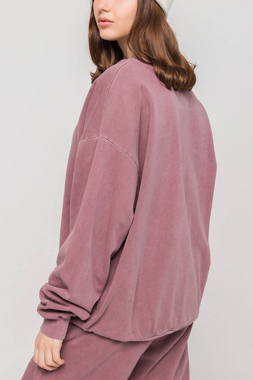 Rouge Washed Sweatshirt