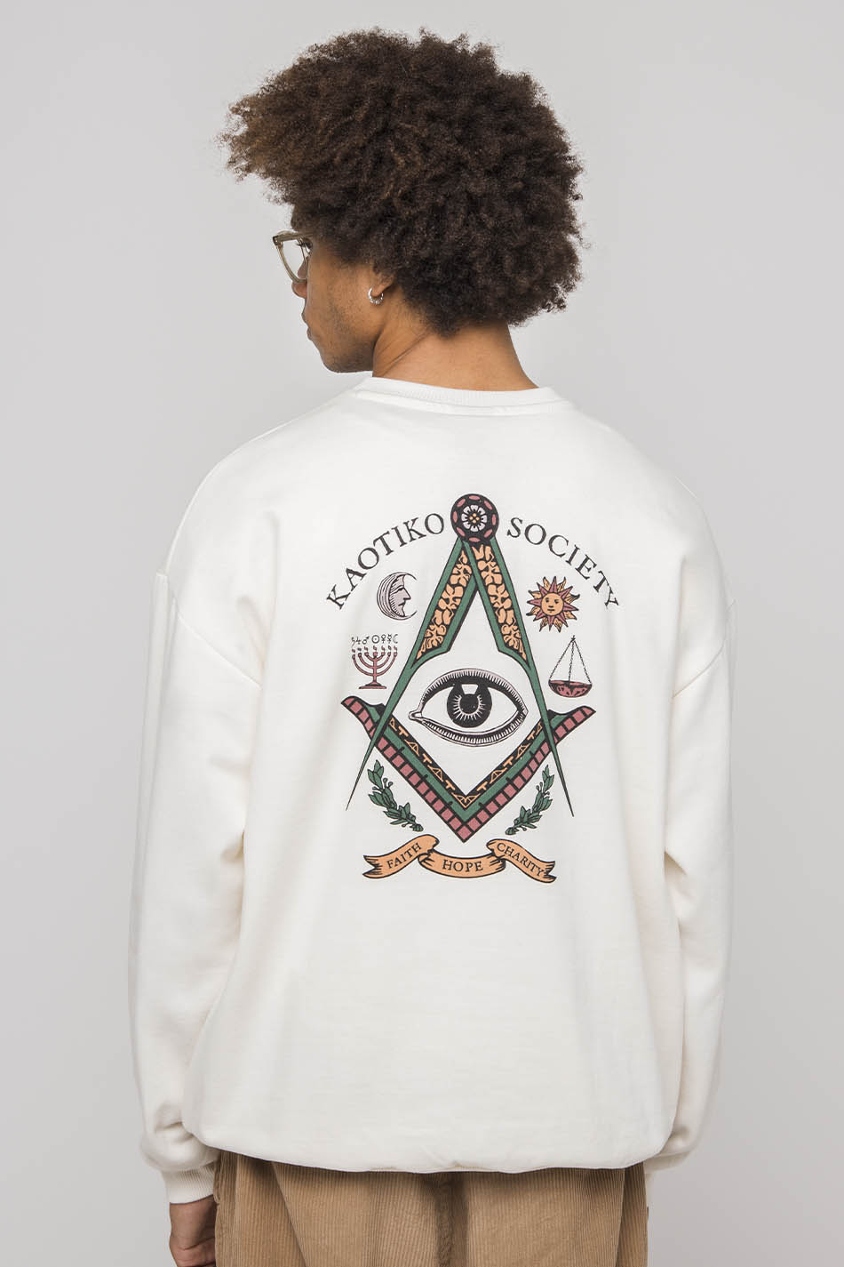 Sweatshirt Mason Ivoire