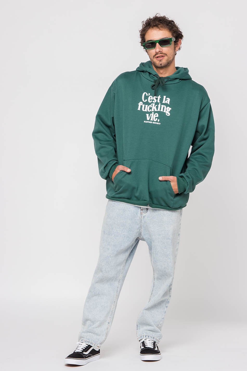 Sweatshirt C'est La Vie Jade