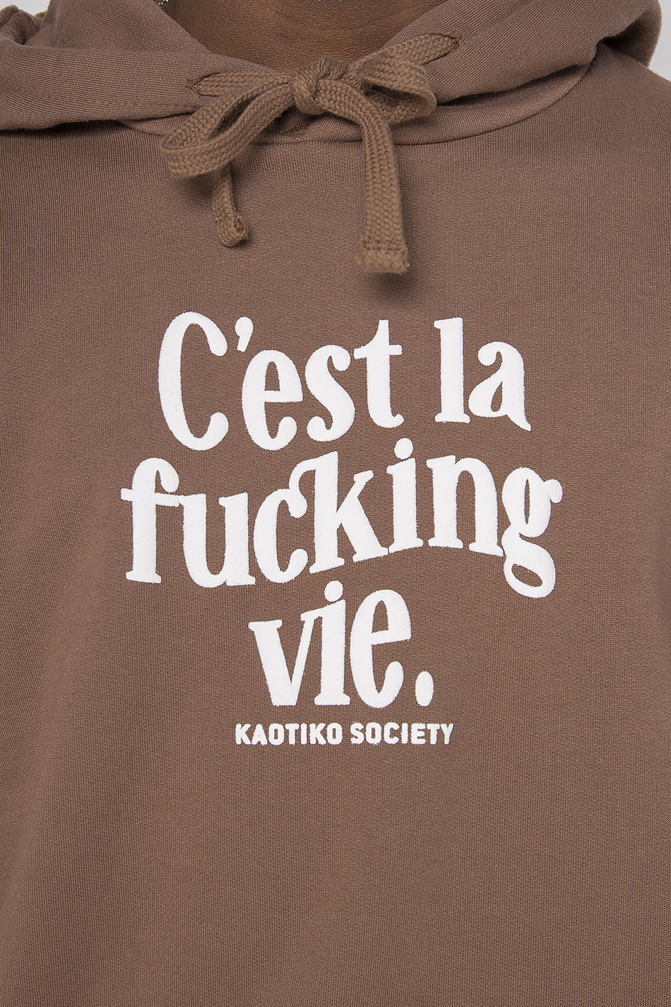 Sweat C'est La Vie Brown