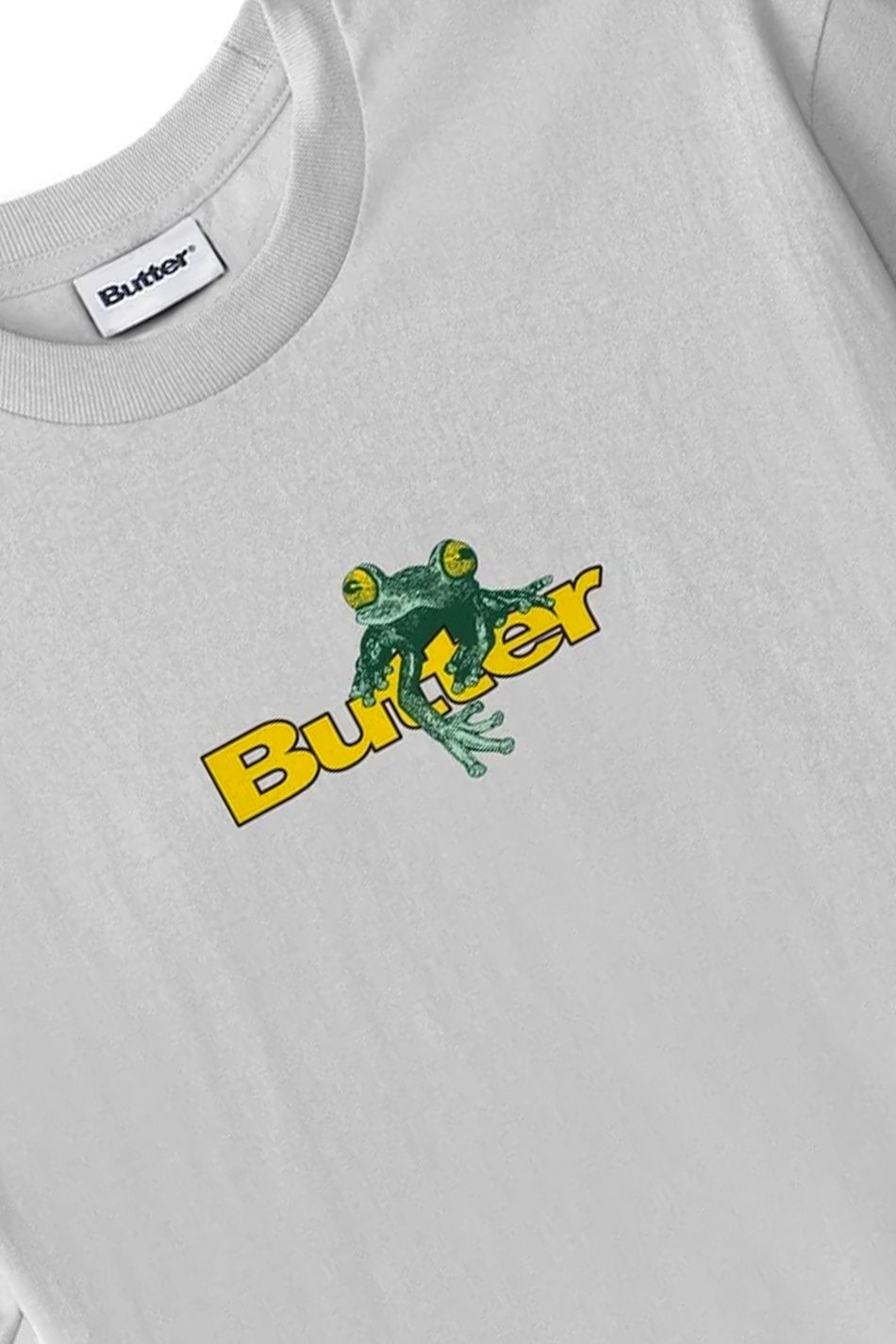 T-shirt Butter Goods Tree Frog Logo Cement