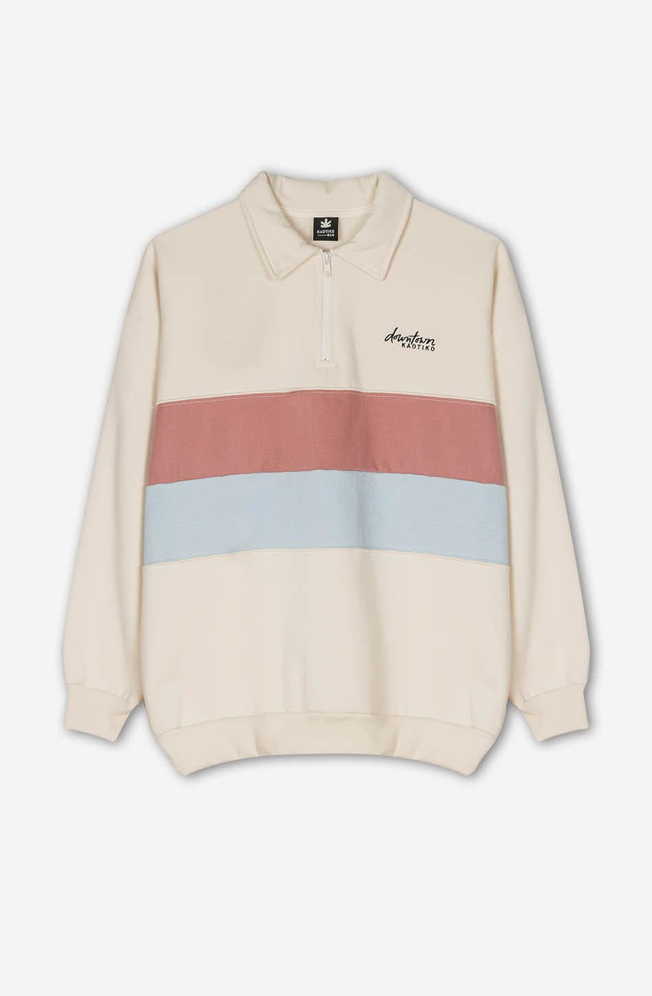 Sweatshirt Neo Bone/Baby Blue/Soft Burgundy