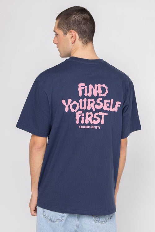 Navy Find Yourself T-shirt