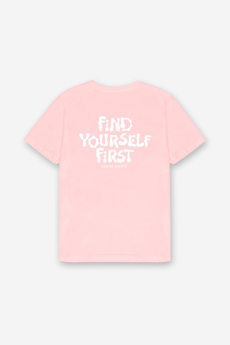 T-Shirt Washed Find Yourself Pink