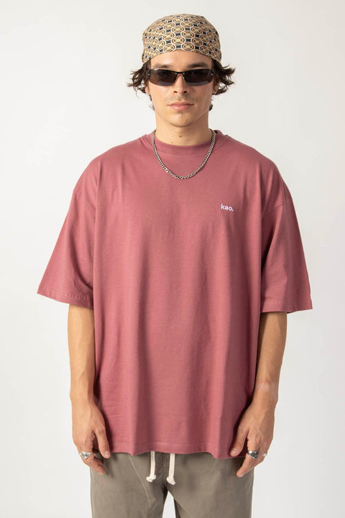 Tee-shirt Calvin Burgundy