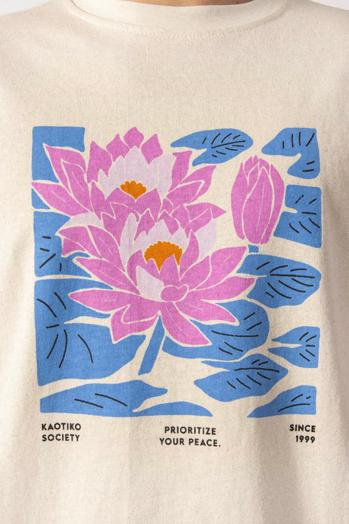 Camiseta Water Lily Organic Cotton