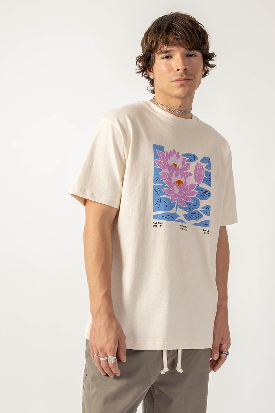 Tee-shirt Water Lily Organic Cotton