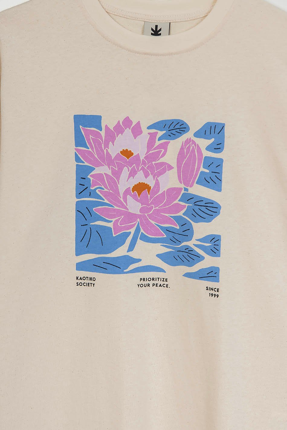 Tee-shirt Water Lily Organic Cotton