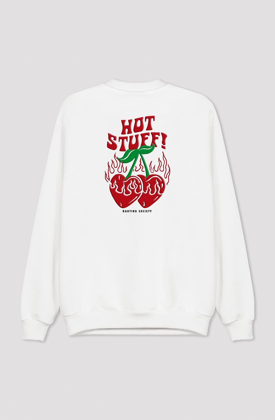 Sweat-shirt Hot Stuff White