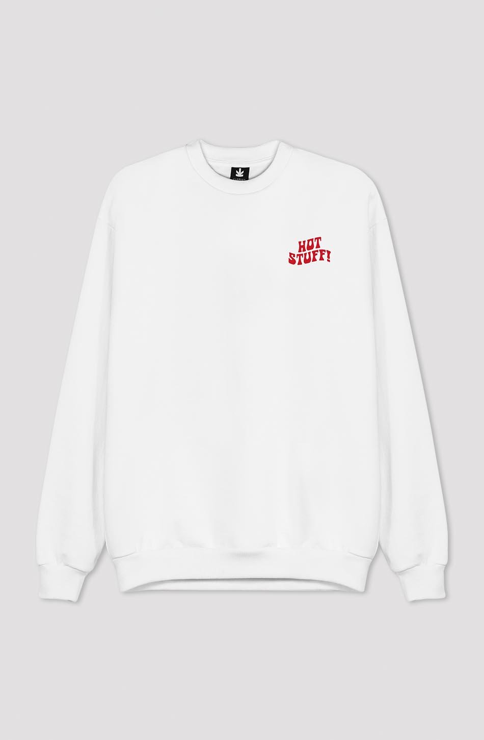 Sweat-shirt Hot Stuff White