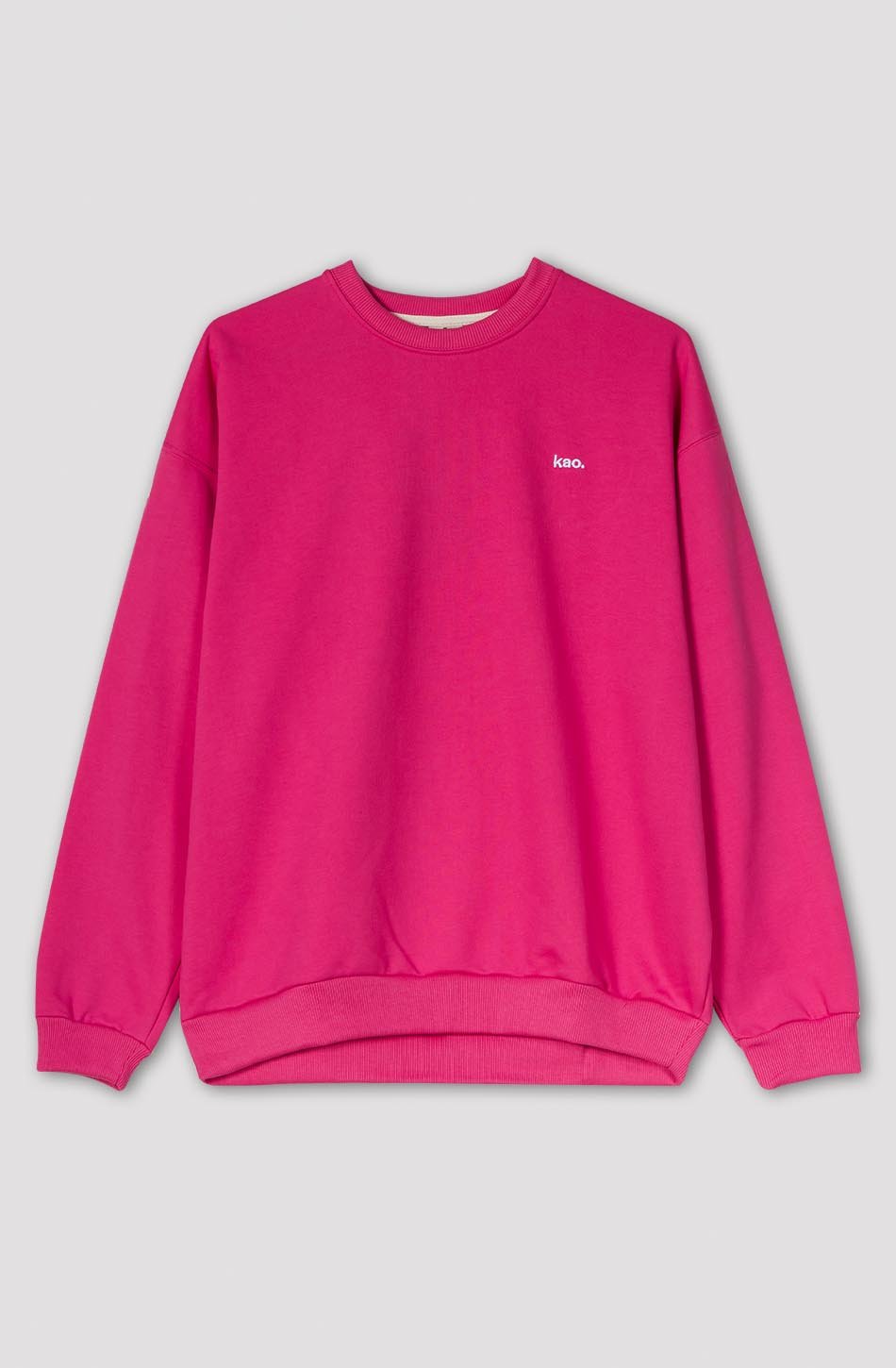 Sweat-shirt Alan Kao Fuchsia