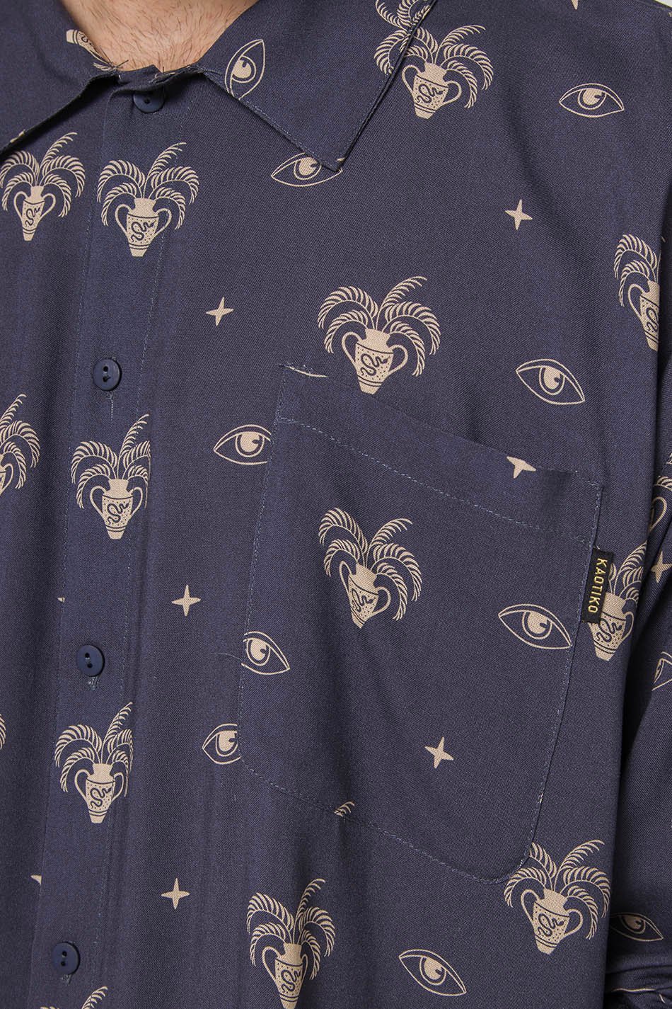 Blue Cleopatra Shirt