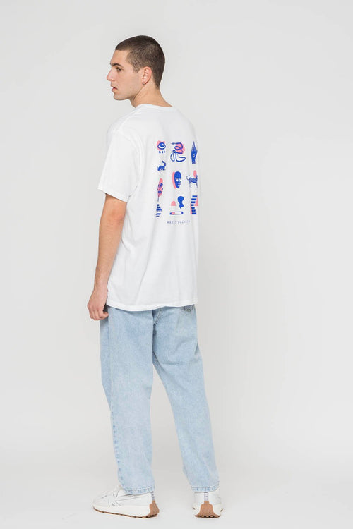 Washed Elements Ocult T-Shirt White