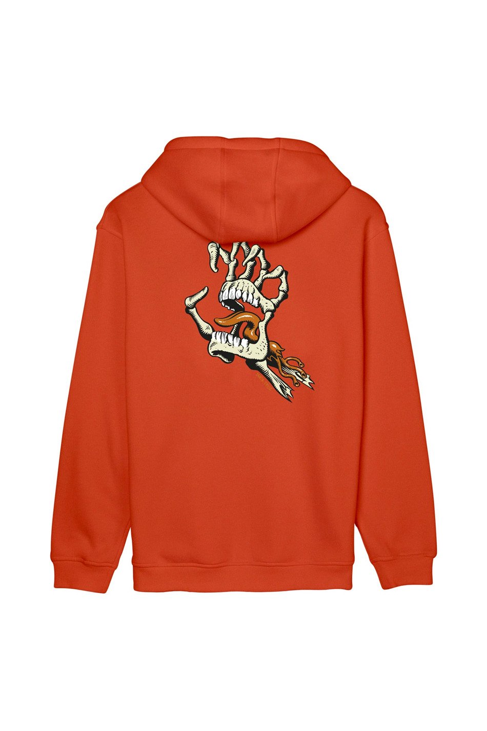 Sweat-shirt Santa Cruz Bone Hand Cruz Terracotta