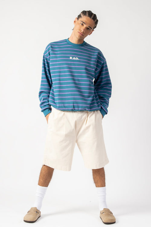 Stripes Kao Sweatshirt Spuce