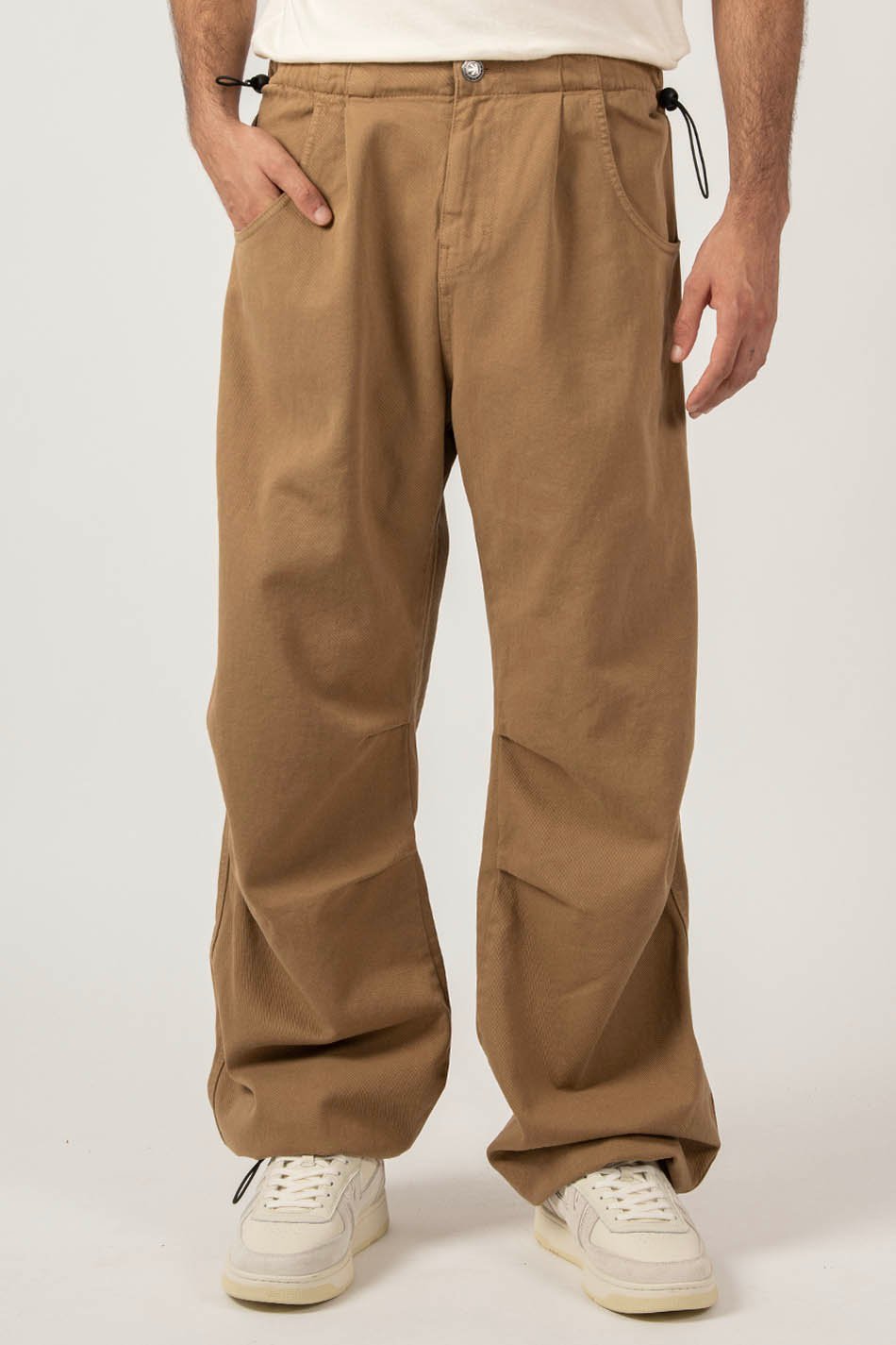 Pantalon Parachute Camel