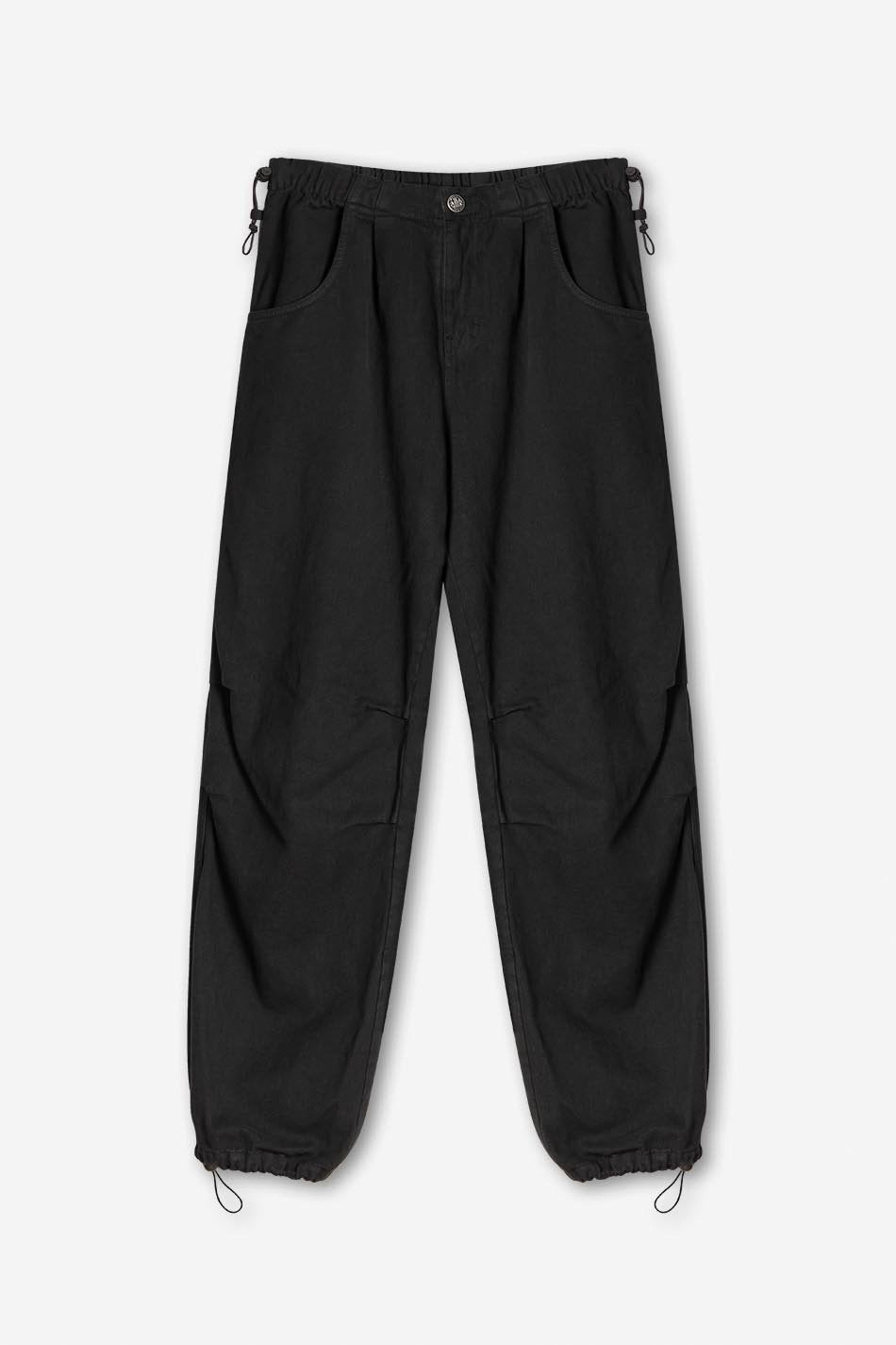 Pantalon Parachute Black