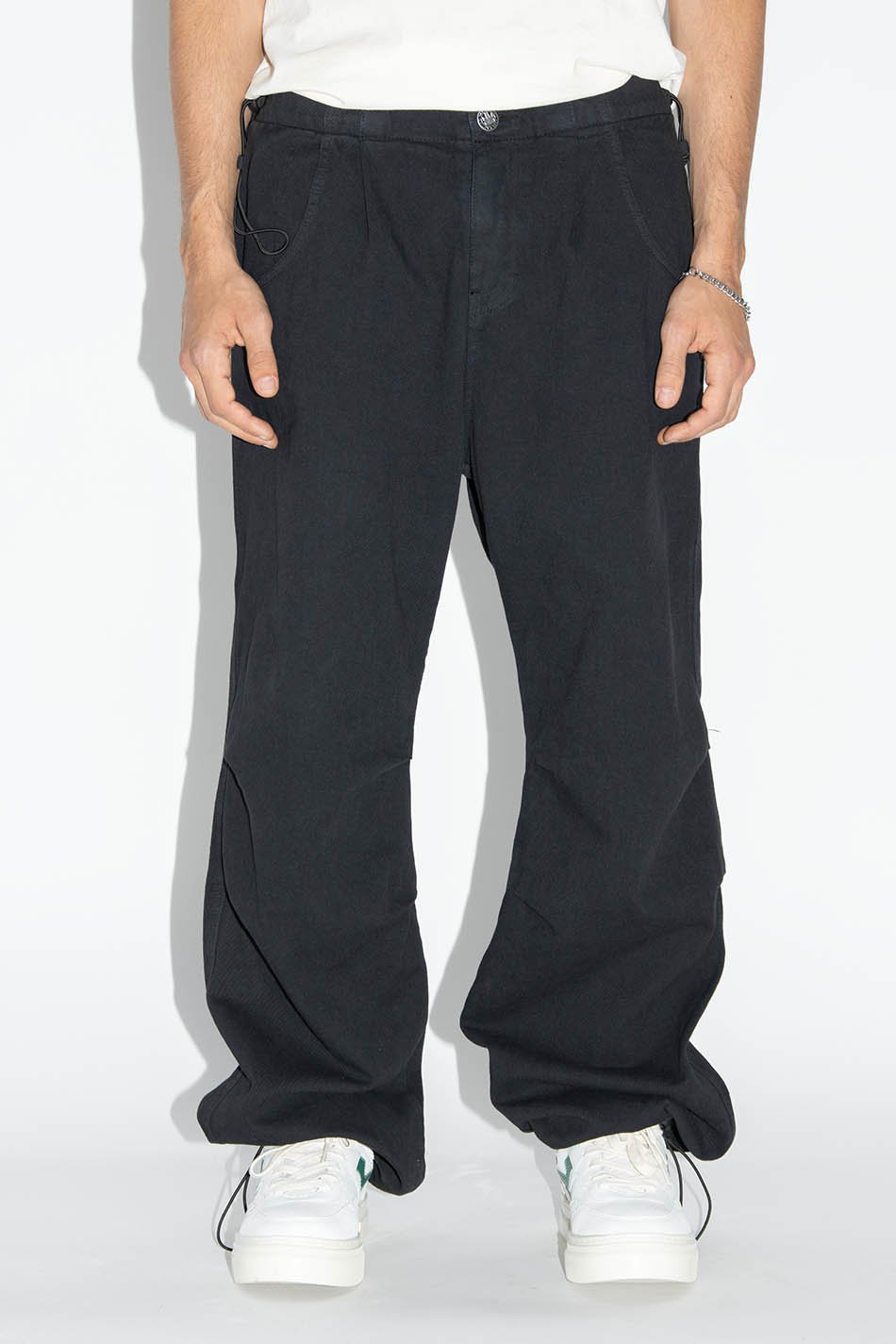 Pantalon Parachute Black