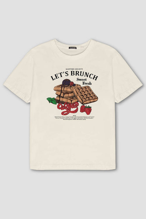 Let’s Brunch Washed T-shirt