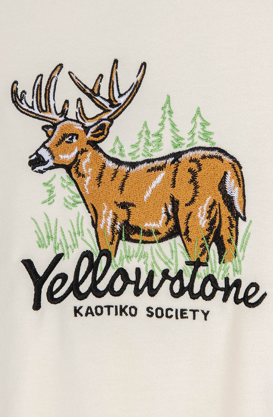 Sweat-shirt Yellowstone Ivory