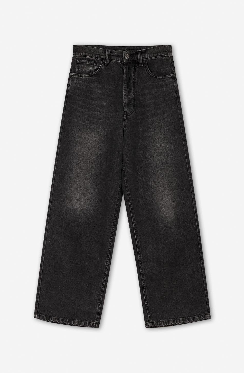 Pantalon Losse Baggy Denim Black