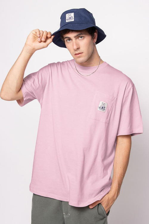 Tee-shirt Pocket Loving Bear Gum Pink