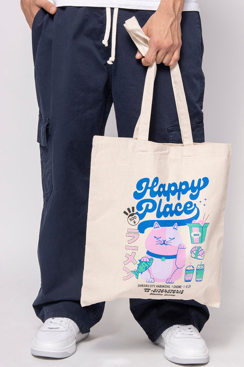 Tote Bag Happy Place