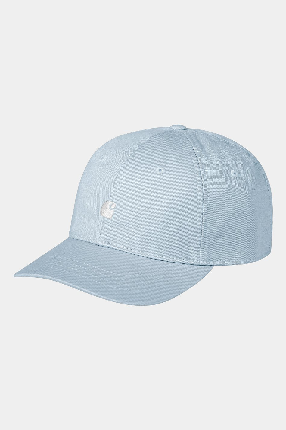 Casquette Carhartt WIP Madison Bleu Givré/ Blanc