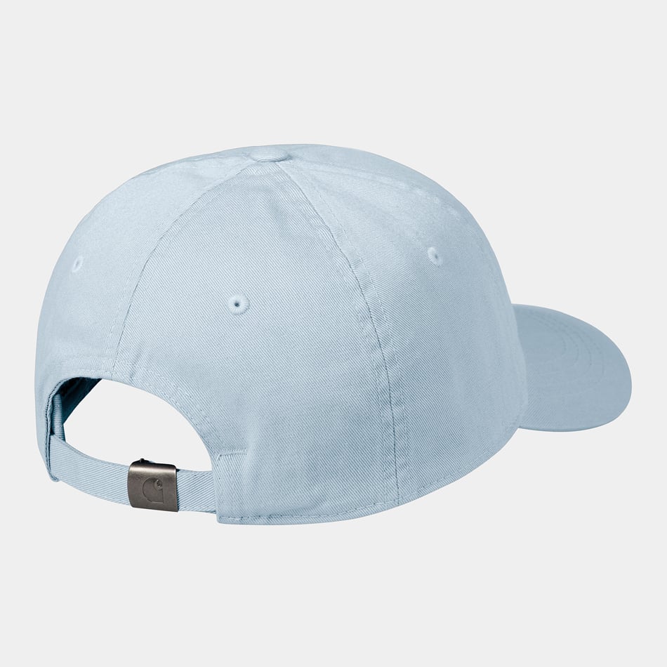 Casquette Carhartt WIP Madison Bleu Givré/ Blanc