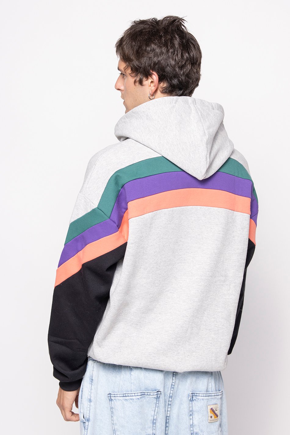 Sweatshirt Walker Gris / Basilic / Violet / Corail / Noir