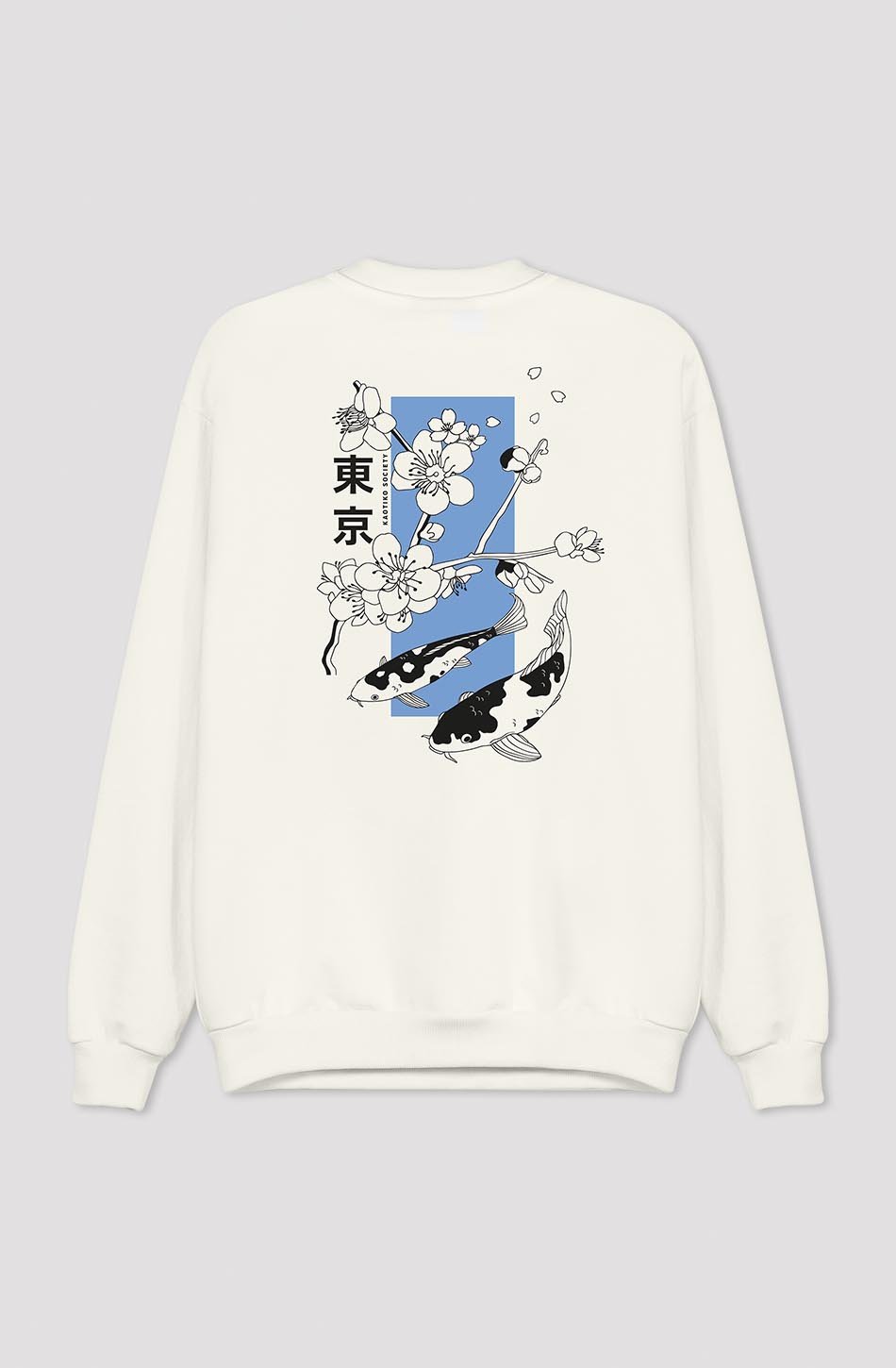 Sweat-shirt Koi Ivory