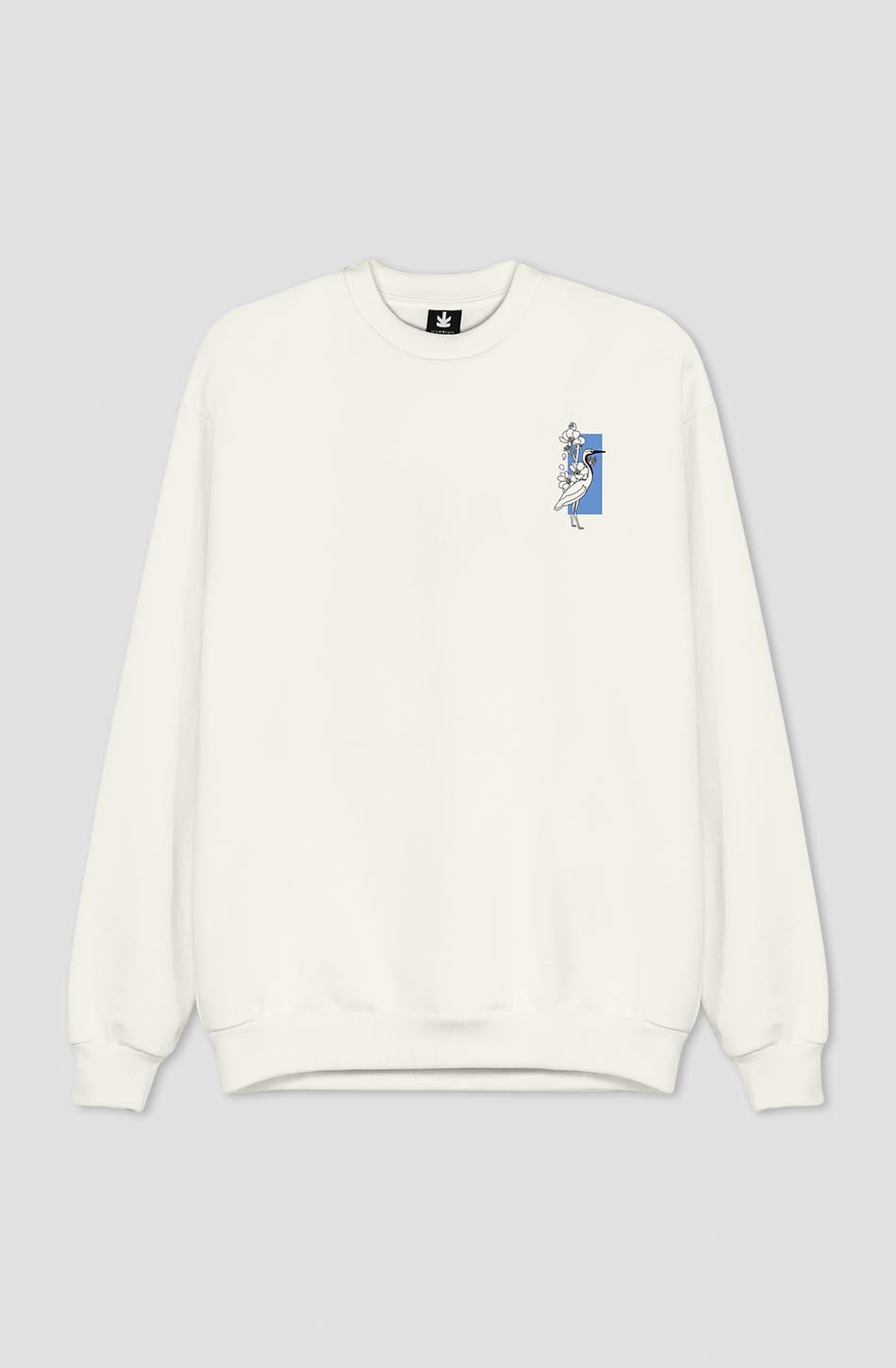 Sweat-shirt Koi Ivory