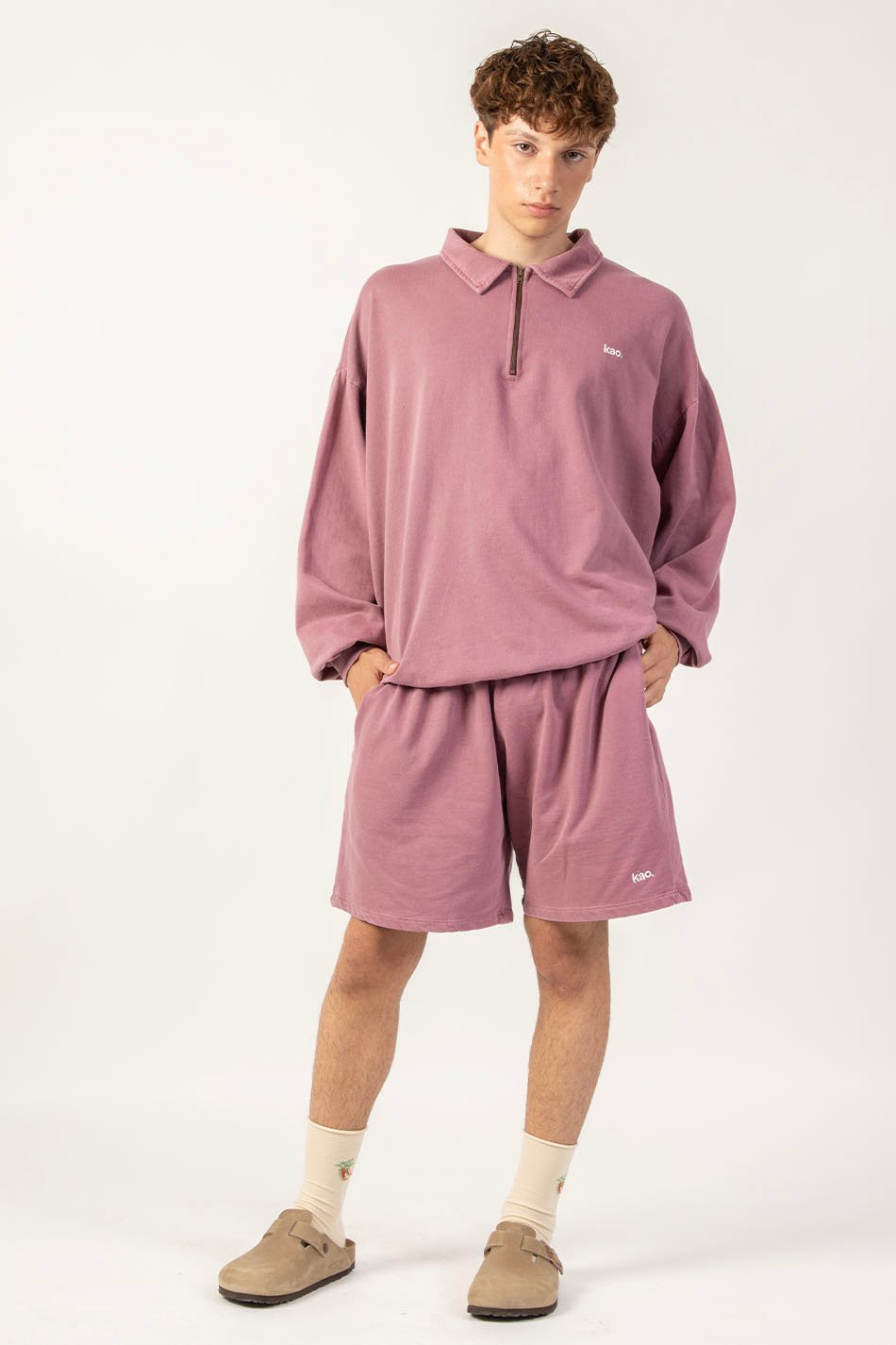 Burgundy Washed Daylen Sweatshirt