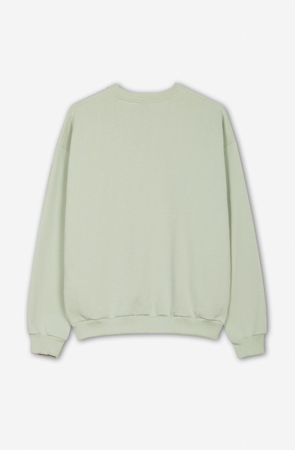 Sweat-shirt World Palid Green