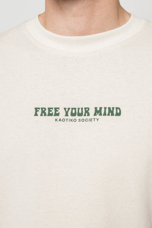 T-shirt Free Your Mind en coton biologique