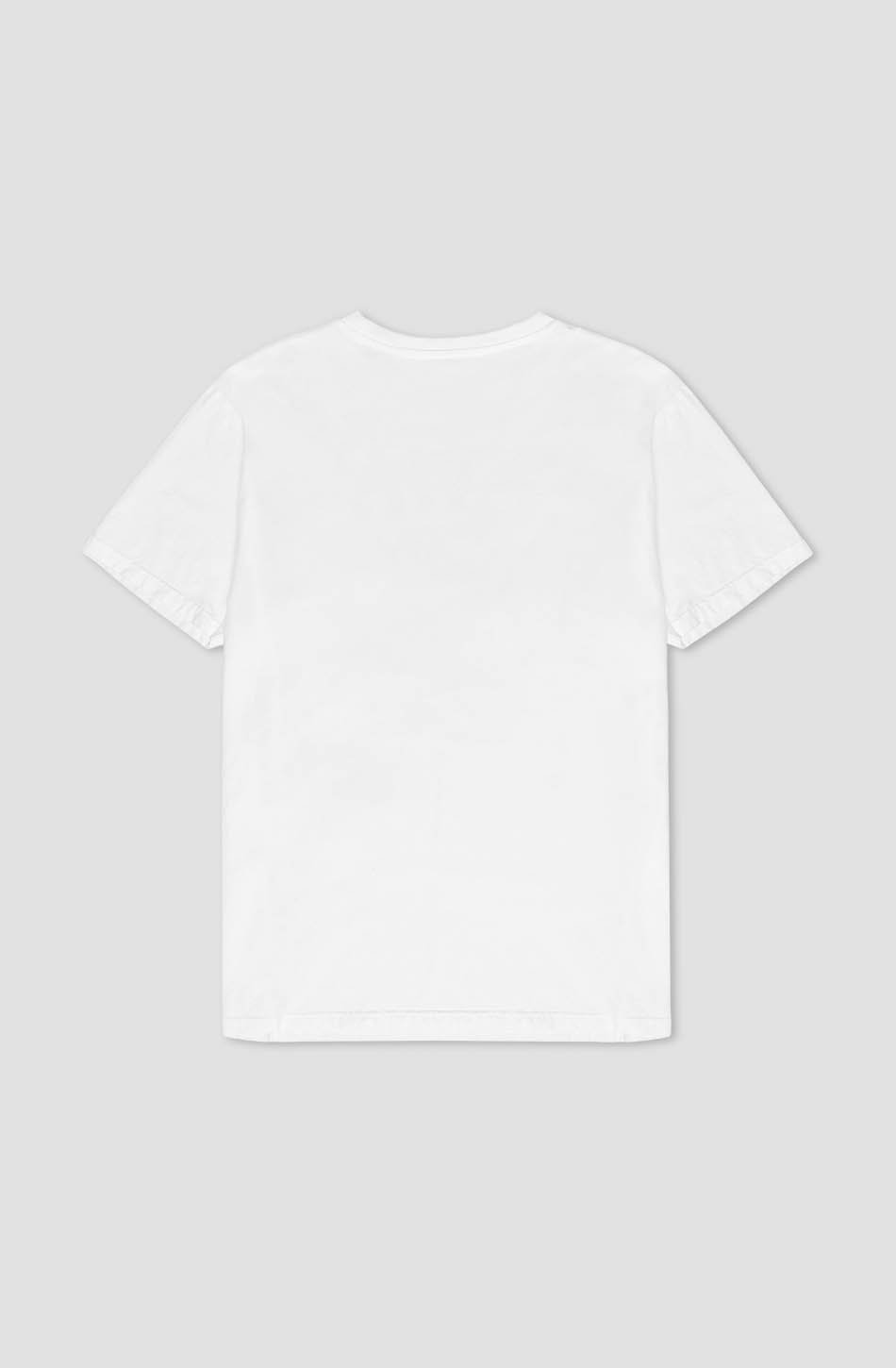 T-shirt Washed Fresh White