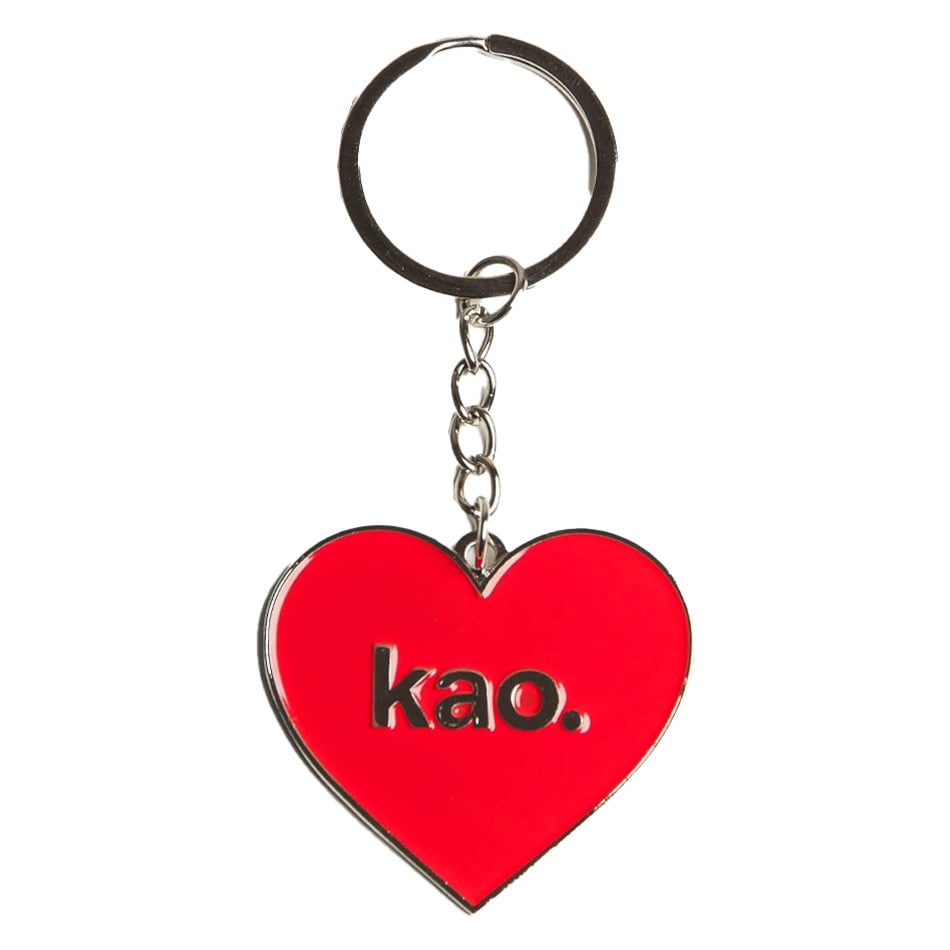 Porte-clés Heart Kao Red