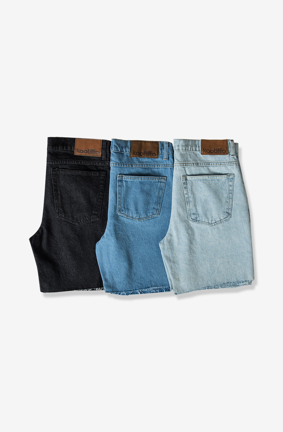 Baggy Denim Bermudes