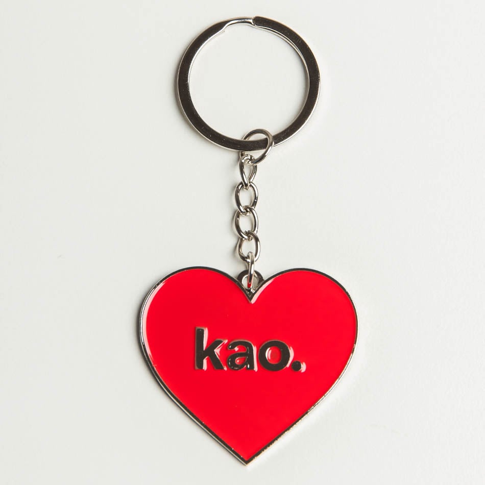 Porte-clés Heart Kao Red