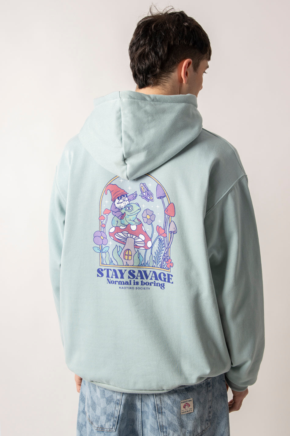 Sudadera Stay Savage Cloud