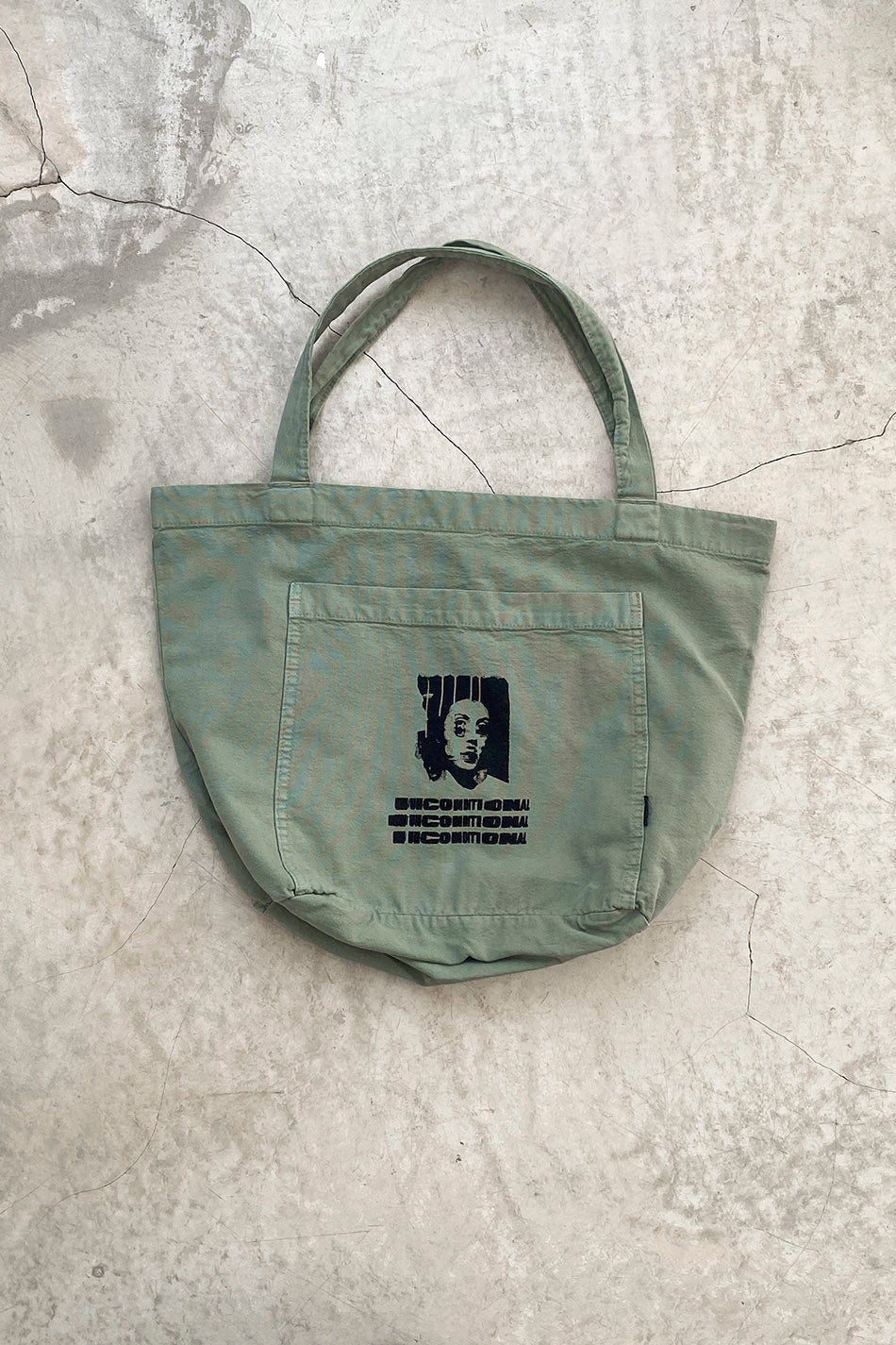 Tote Bag Unconditional Too Many Rules Army Washing